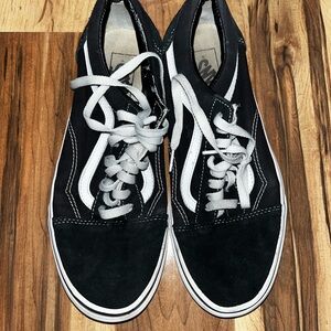 Vans Black and White Sneakers